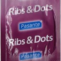 Pasante Intensity (Ribs & Dots) Condooms 144 stuks (grootverpakking)