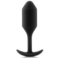 b-Vibe Snug Butt Plug 2 Zwart
