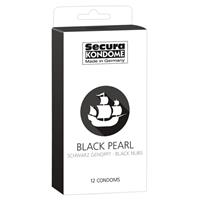 Secura Kondome Secura Black Pearl Kondome - 12 Stück