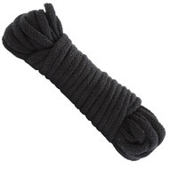 Doc Johnson Cotton Bondage Rope Japanesse - Style Black
