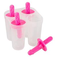 Ero Entertainment Willy Ice Pop Mold: Eisformen, 4er Pack