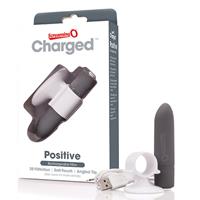 Charged Positive Vibrator Grijs The Screaming O Charged