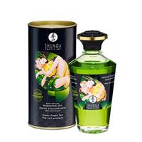 Shunga - Aphrodisiac Warming Oil Green Tea (100 ml)