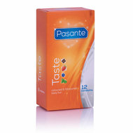 Pasante *Taste* (Flavours) aromatisch-bunte Kondome mit vier inspirierenden Aromen