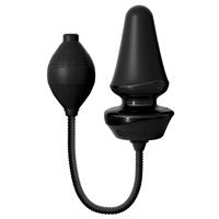 Anal Fantasy Inflatable Anal Plug: Pump-Analplug, schwarz