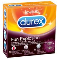 Durex Fun Explosion - 3 Condooms Assortiment