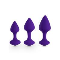 Feelz Toys FeelzToys - Bibi Butt Plug Set 3-teilig (Purple)