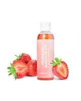 Amorelie Care Wärmendes Massageöl Strawberry  - 100 ml