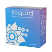 Sliquid Naturals Lube Cube - Gleitmittelset, 12 x 5 ml