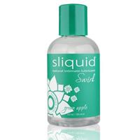 Sliquid Naturals Swirl Glijmiddel Waterbasis Eetbaar Appel