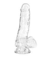 Natürliches Dildo Addiction 7 Inch Clear Dong