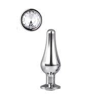 dreamtoys Gleaming Love Silver Pleasure Plug