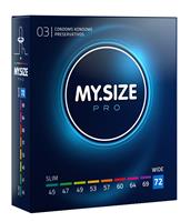 MySize 72mm - Ruimere XXXXL Condooms 3 stuks