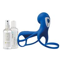 BeauMents Paarvibrator Twosome Fun Special Deal (blau)