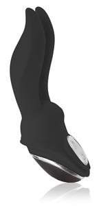 Lumunu Deluxe Silikon Vibrator Horny Rabbit (schwarz)