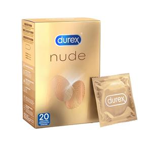 Durex Nude huid-op-huid gevoel condooms Extra Dun (latex)