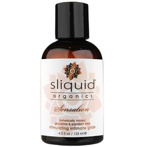 Sliquid Organic Sensations Glijmiddel op Waterbasis 125 ml   - Doorzichtig