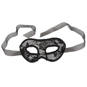 Cottelli Collection Spitzen-Augenmaske, schwarz