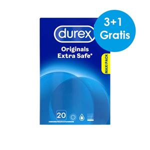 Durex kwaliteit Durex Originals Extra Safe condooms Maxi Pack