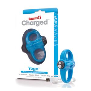 Charged Yoga Vibrierender Ring In Grau The Screaming O Scyvvg