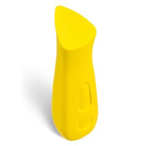 Dame  Kip USB-Oplaadbare Siliconen Clitoris Vibrator Geel