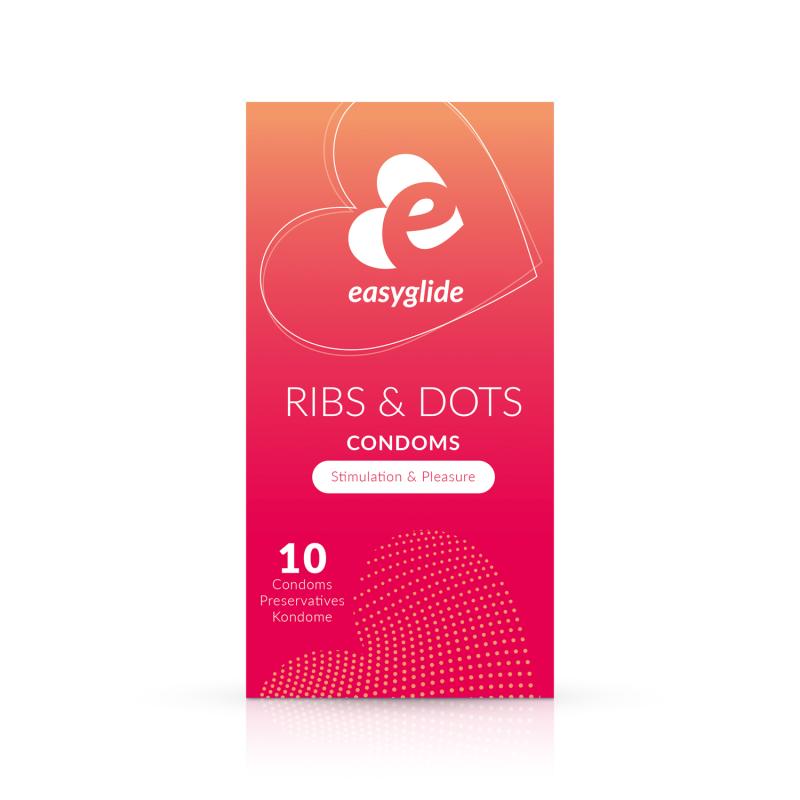 EasyGlide - Ribs and Dots Kondome