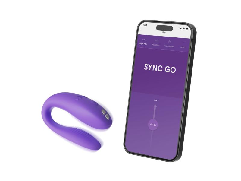 We Vibe Paarvibrator „Sync Go“ mit 10+ Vibrationsmodi per App