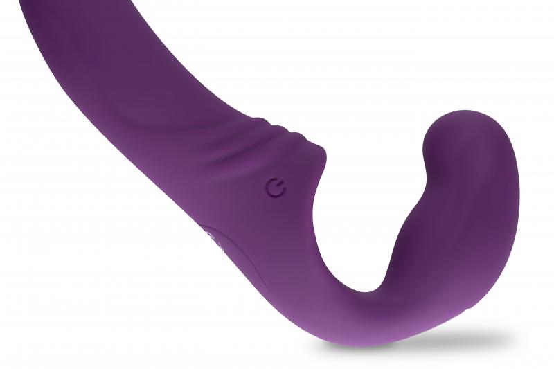 EasyToys - Vibe Collection Strapless Strap-On Vibrator - Paars