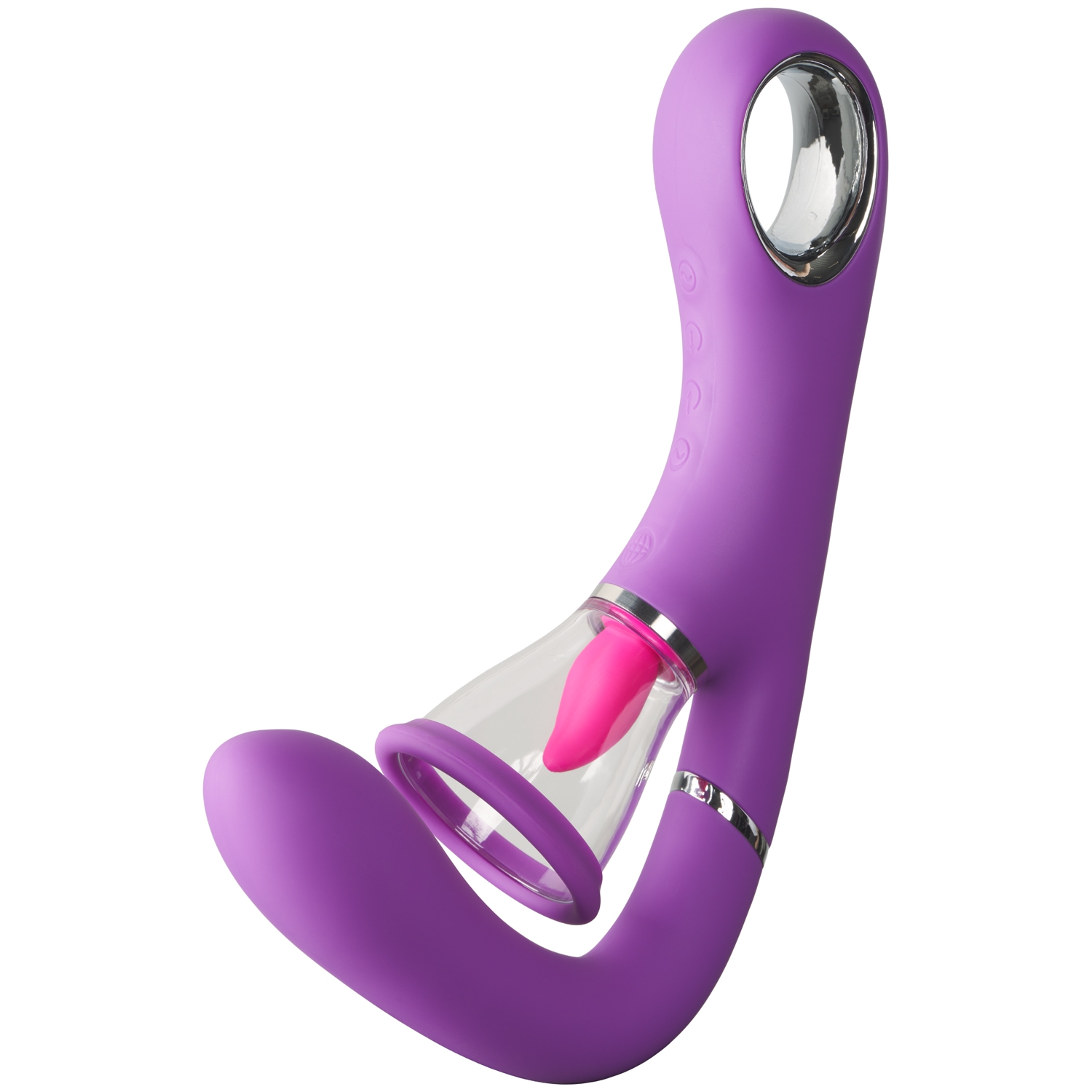 Fantasy For Her Vibrator „Her Ultimate Pleasure Pro“ mit 2 Klitoris-Saugschalen