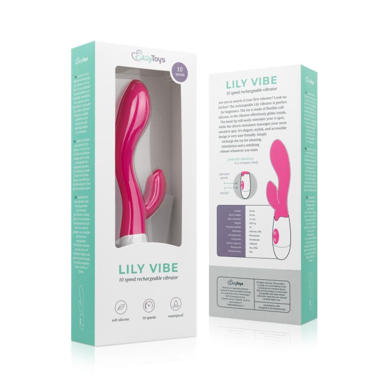 EasyToys - Vibe Collection Easytoys Lily Vibrator 2.0 – Oplaadbaar Roze