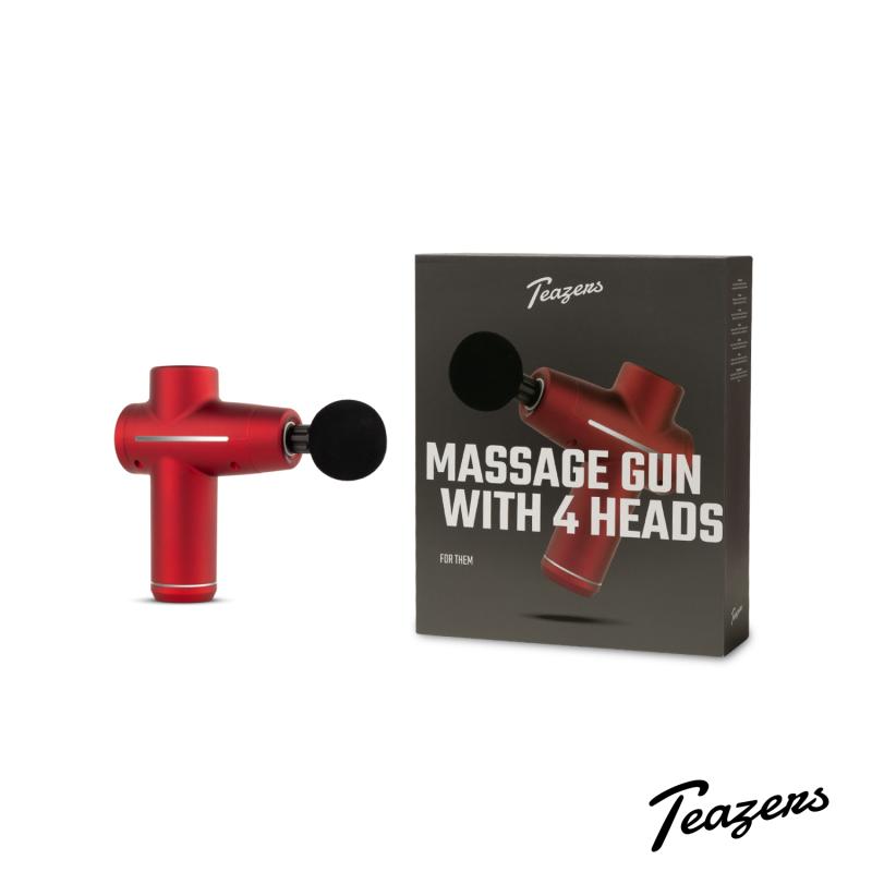Teazers  Massage Gun - Rood