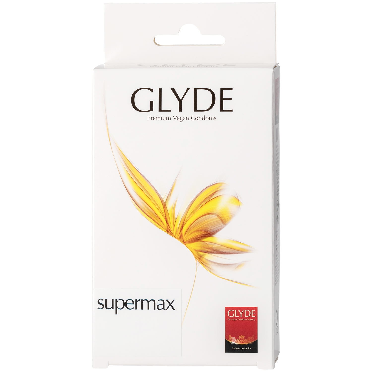 Glyde  Super Max - XXL vegan condooms - 10 stuks