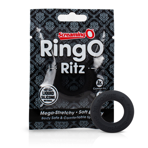 Screaming O  RingO Ritz Siliconen Cockring Rond Design