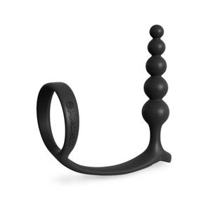 Analfantasy collection Penisring „Ass-Gasm Cockring Anal Beads“ mit Kugel-Analplug