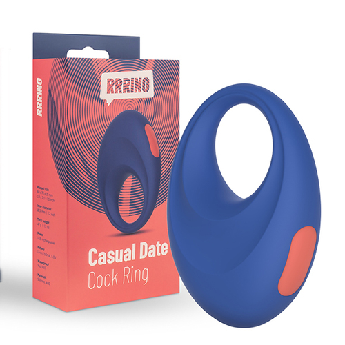 FeelzToys  RRRING Casual Date Vibrerende Cock Ring USB-oplaadbaar