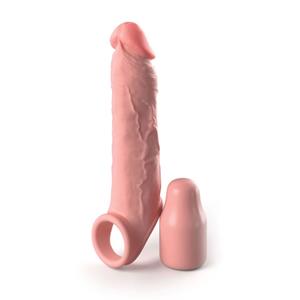 Fantasy X-Tensions Elite Penishülle „2“ Silicone X-tension with Strap“ mit Hodenring