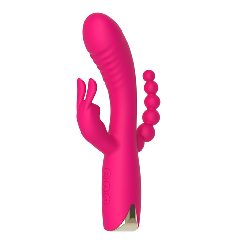 ToyJoy  Aphrodite Triple Vibrator met Anale G-Spot en Clitoris Stimulatie