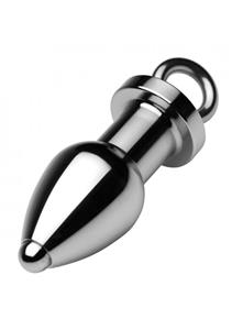 Master Series Arsenal Aluminium Tunnel Plug: Analtunnel, silber