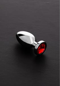 Jeweled Butt Plug RED -Small