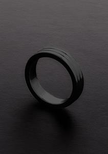 Golden Black Ribbed C-Ring (10x45mm)