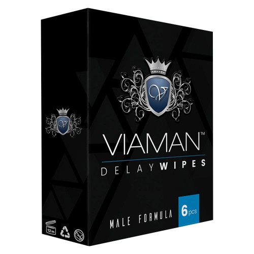 Viaman Delay Wipes - 6 doekjes