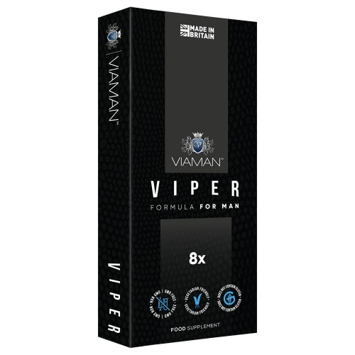 Viaman Viper pil - 8 natuurlijke tabletten
