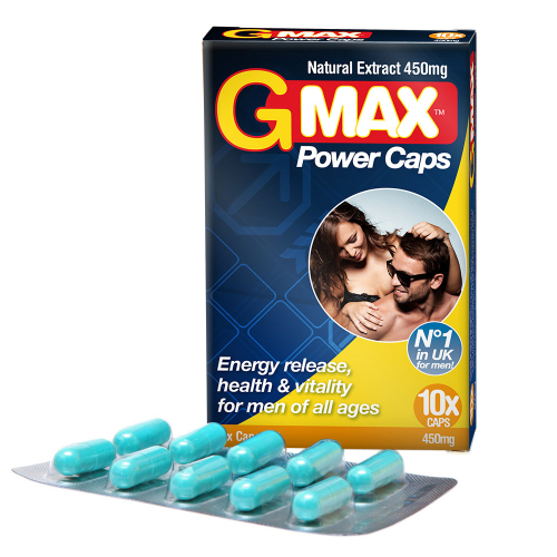 G-Max Power capsules - 450 mg 10 Capsules