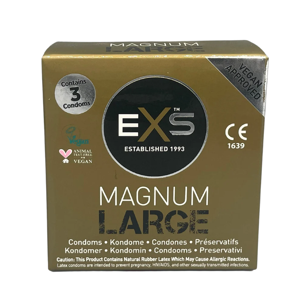 EXS Magnum Large Condooms (60mm) 3 stuks