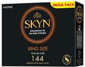 SKYN King Size 144 Latexvrije Condooms Grootverpakking