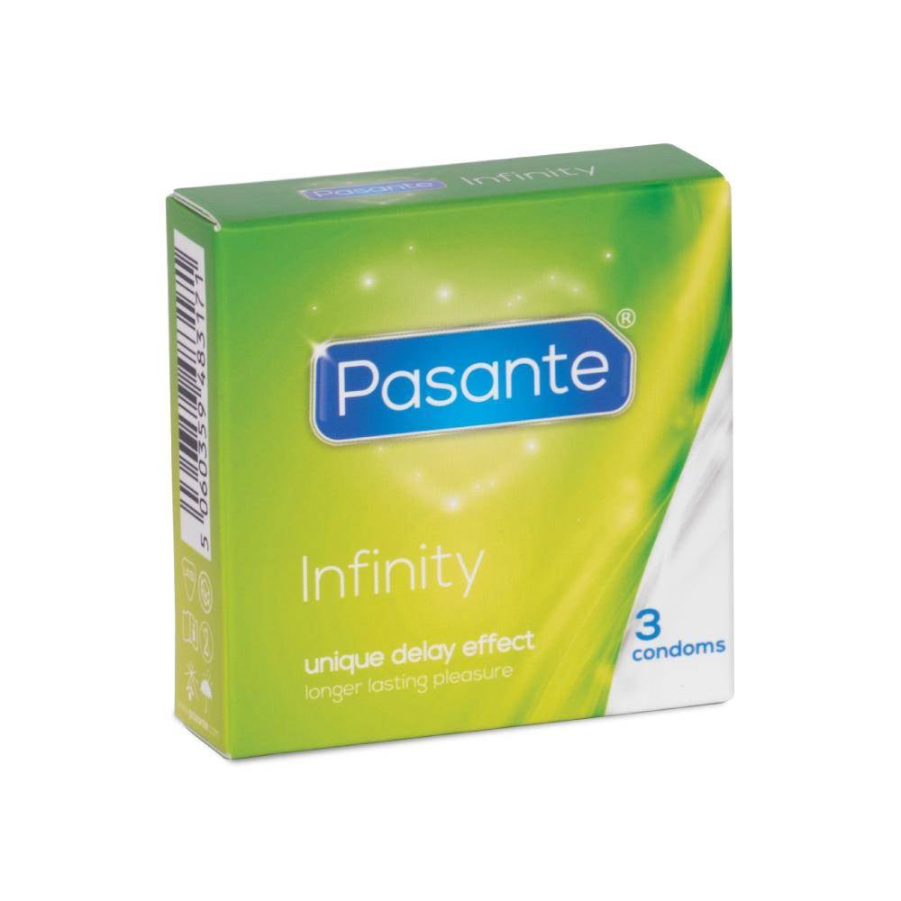 Pasante Infinity (Delay) Condooms (uitstellen Orgasme) 3 stuks