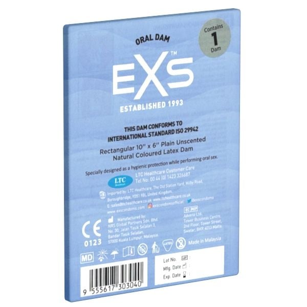 EXS Condoms EXS *Oral Latex Dam*