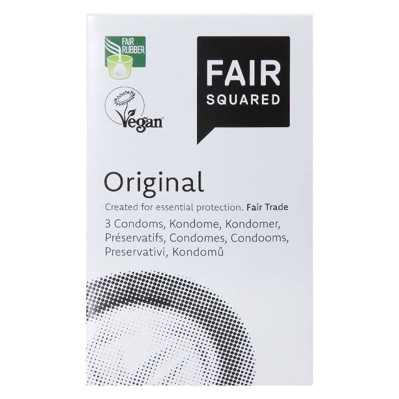 Fair Squared Original Eco Fair Trade Condooms 3 stuks