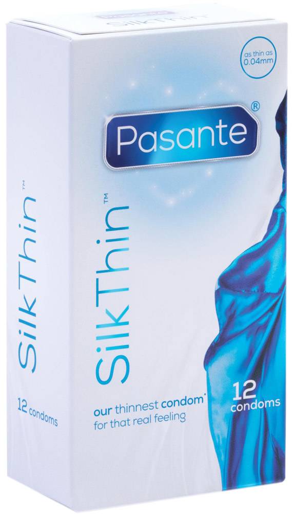 Pasante Silk Thin - Ultradunne Condooms 12 stuks
