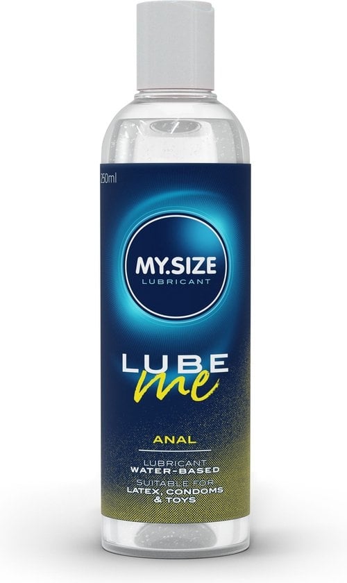 MySize Lube Me - Anal - Anaal Glijmiddel 250ml (THT 2024-07)